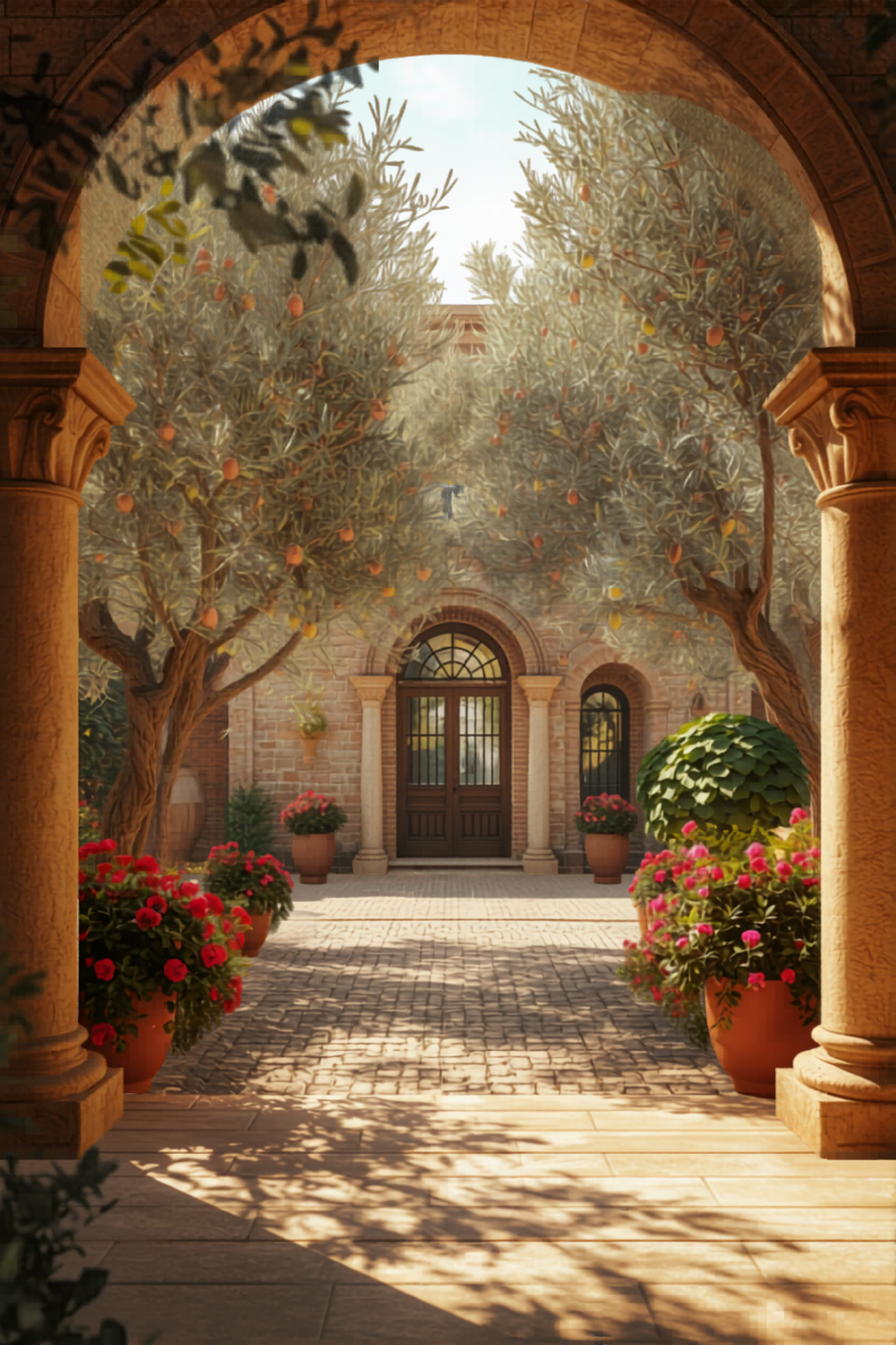 Mediterranean garden
