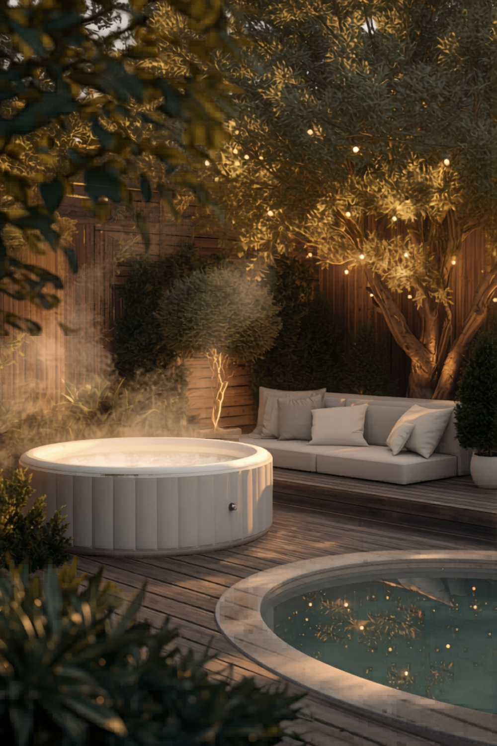 Jacuzzi tuin