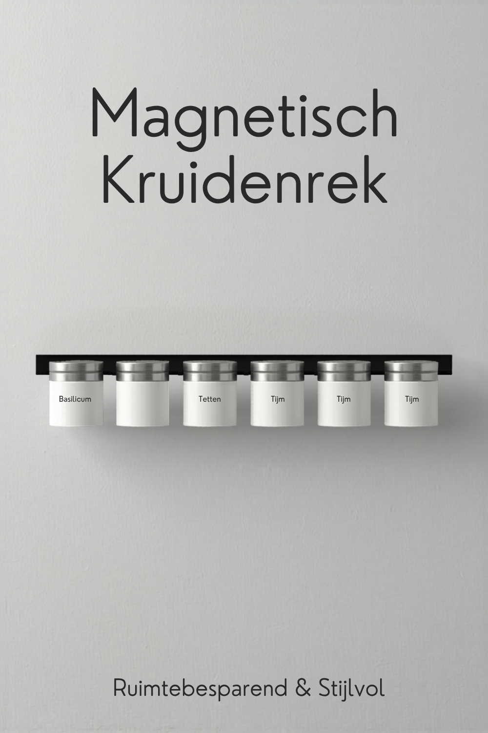 Magneet kruidenrek