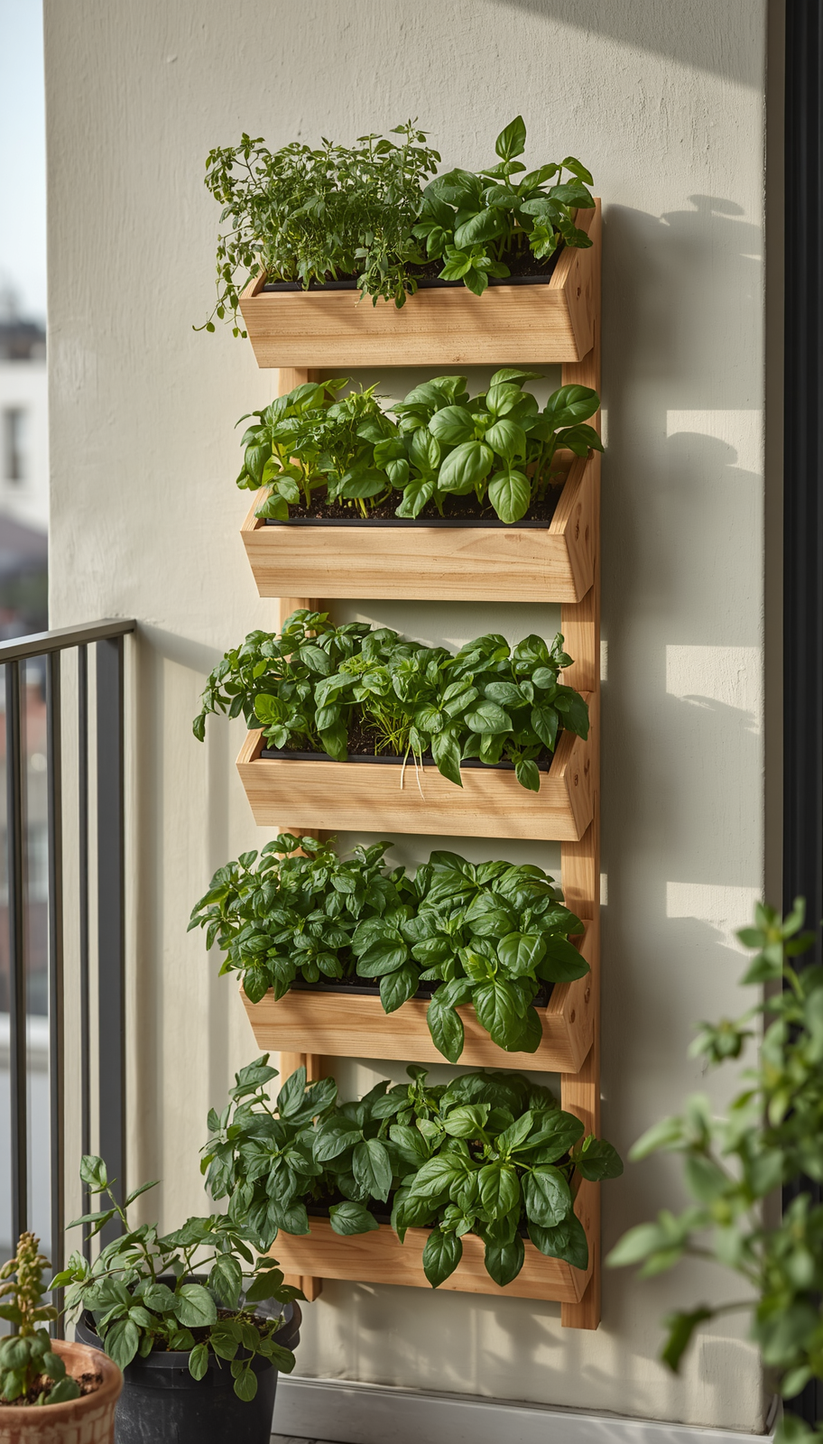 Verticaal moesttuin