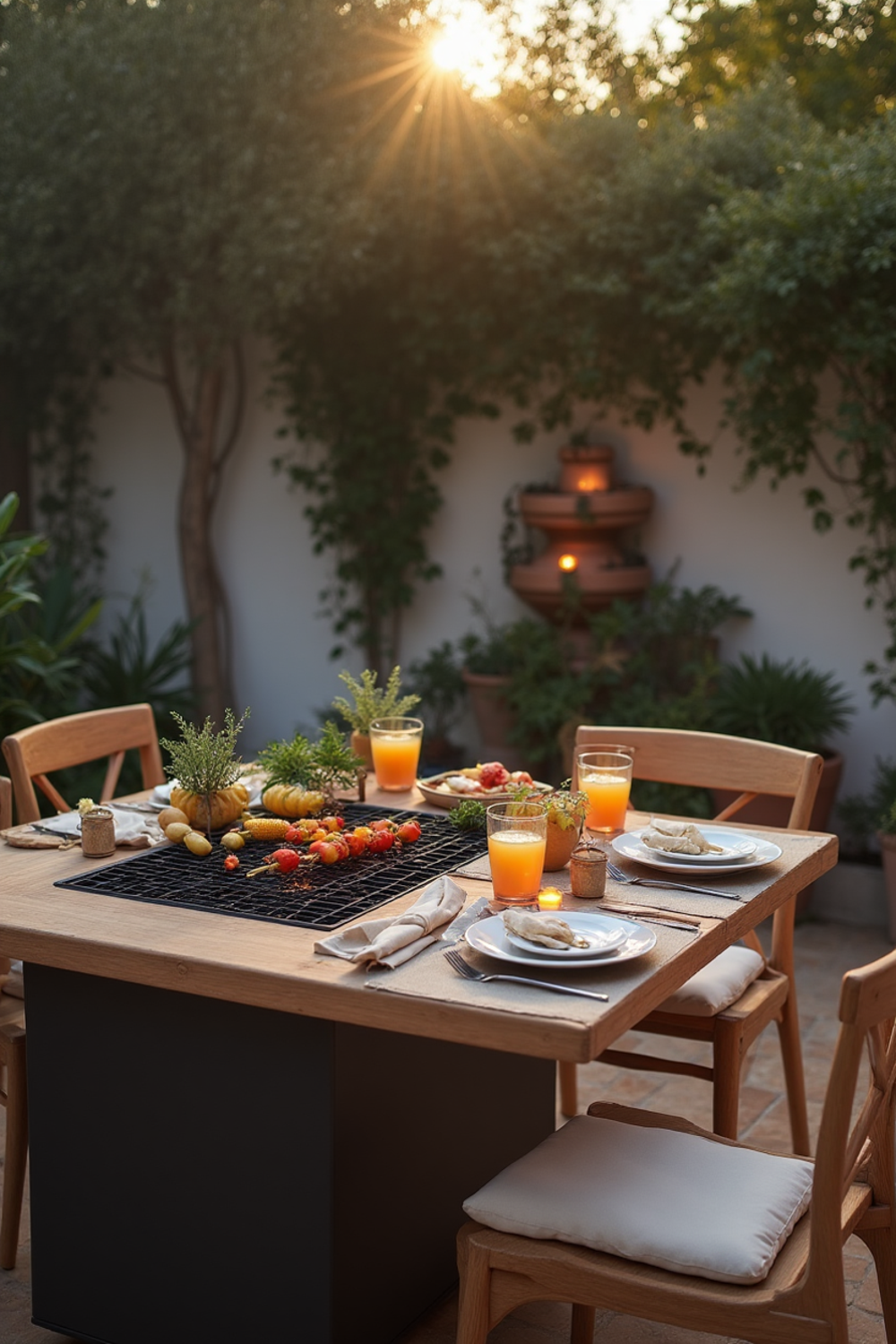 BBQ tuin